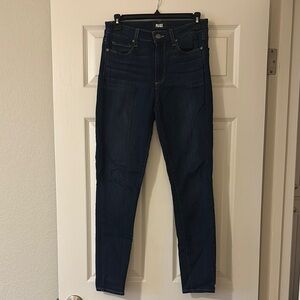 PAIGE Blue Skinny Jeans Classic Fit